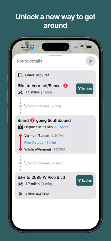 Modemix – Bike & Train screenshot 6 of 6