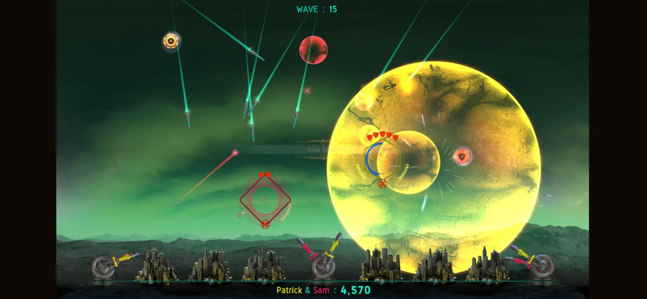 Screenshot #2 pour Amico Missile Command