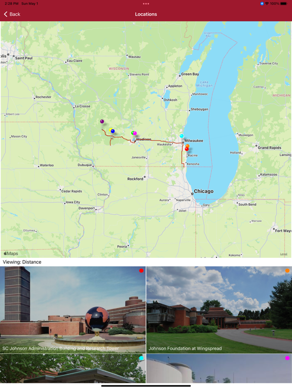 Screenshot #6 pour Frank Lloyd Wright Trail