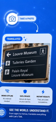 Let's Tolk - Offline Translate iPhone screenshot