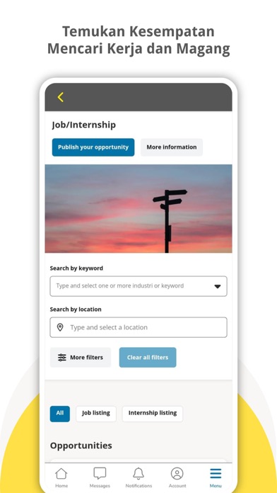 Alumni FEB UI Hub Screenshot