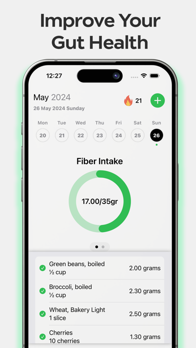 Fiber Tracker: Healthy Gut Screenshot