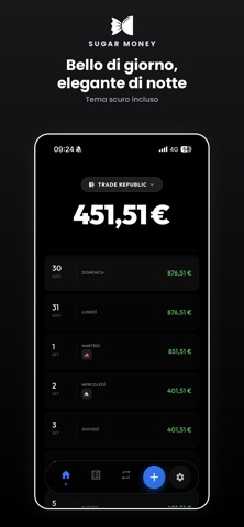 Sugar Money: Gestione Spese screenshot