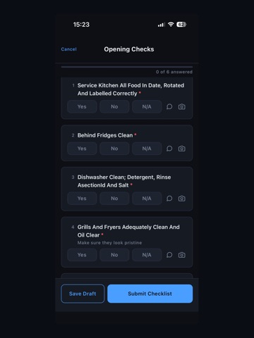 Sense Tasks iPad screenshot