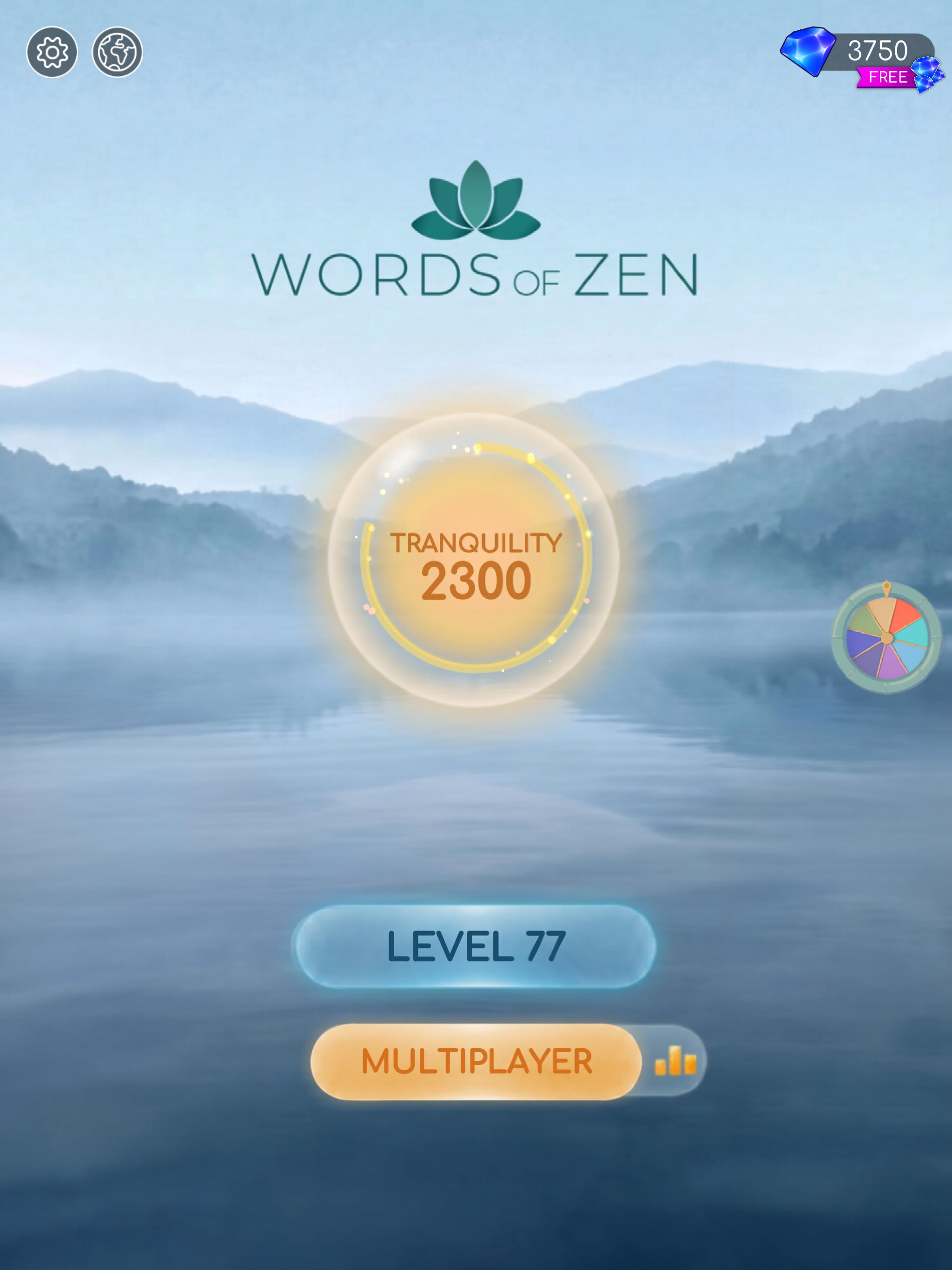 Words of Zen : Crossword