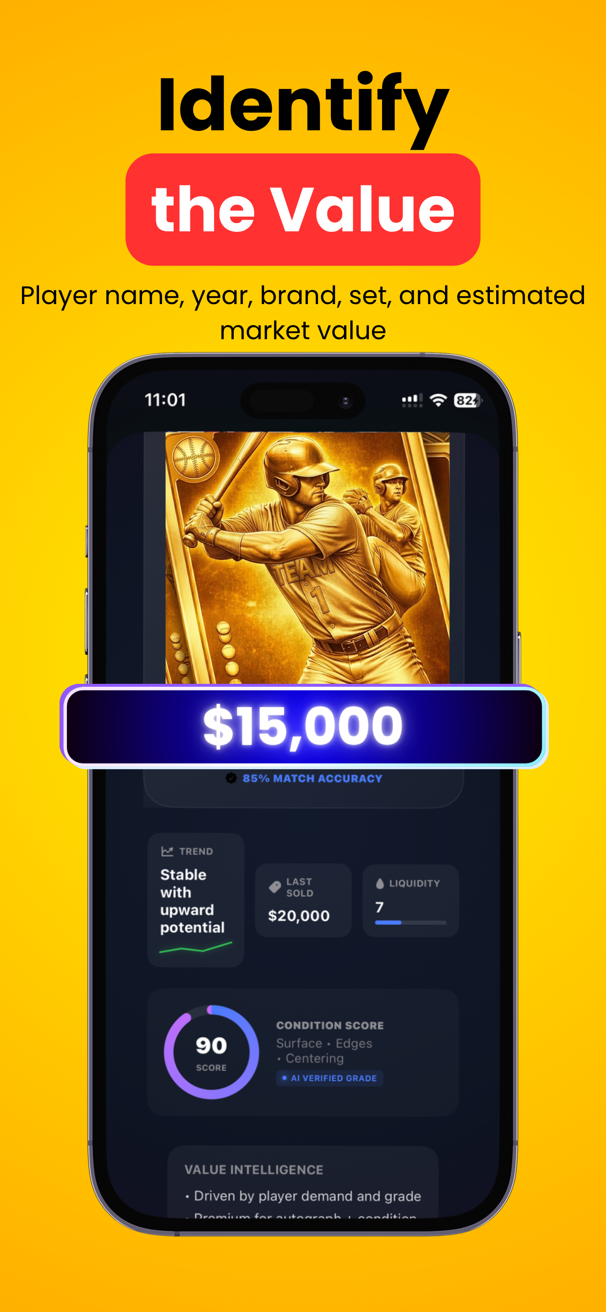 Sports Card Scanner: EScout AI screenshot 4