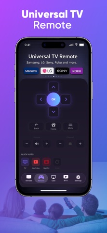 TV Remote: Universal Smart TV iPhone screenshot