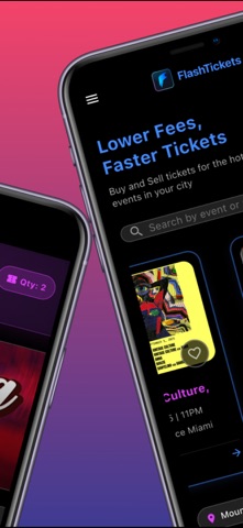 FlashTickets.fm screenshot