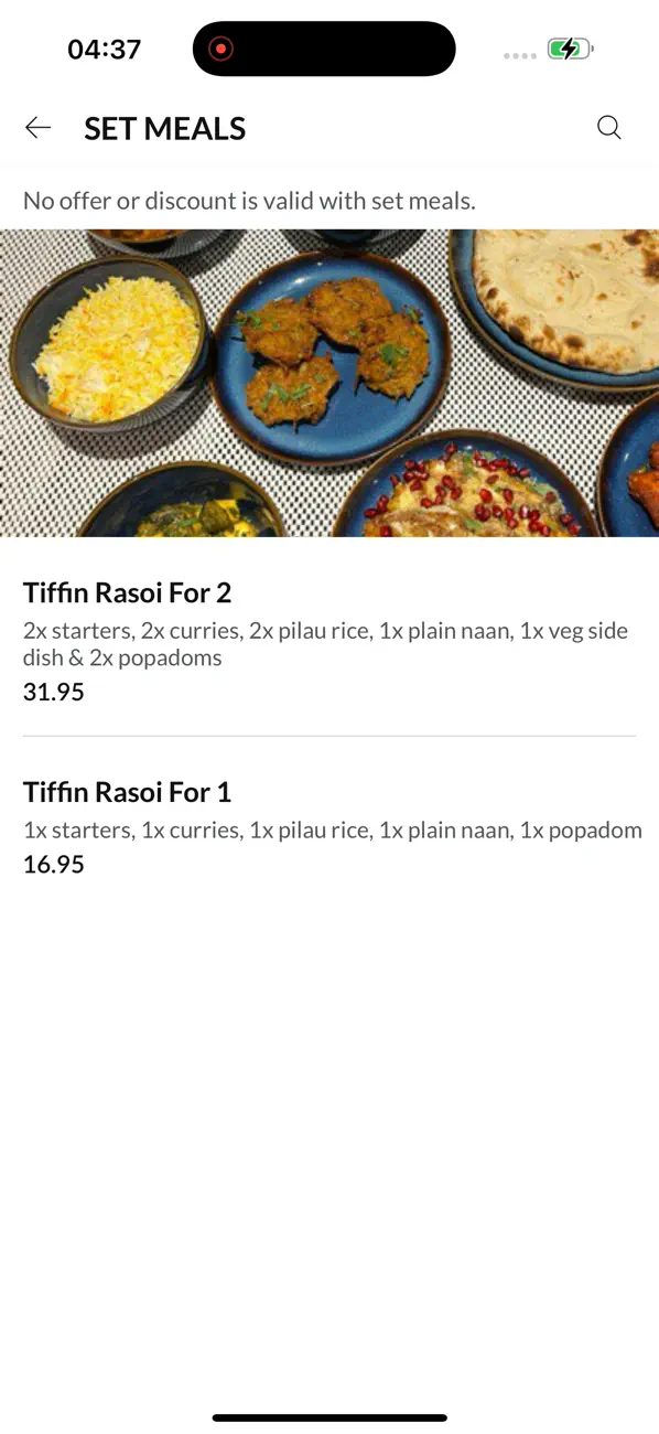 Screenshot #3 pour Tiffin Rasoi Barry,