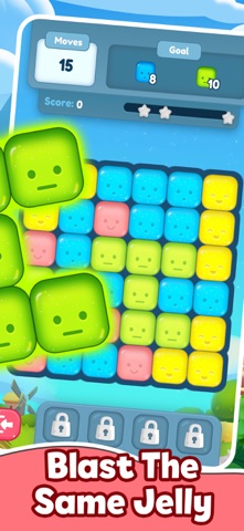 Lucky Jelly Puzzle iPhone screenshot