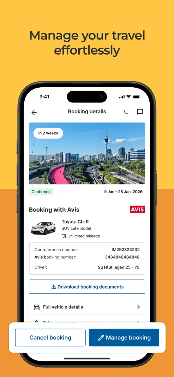 Screenshot #2 pour Airport Car Rental
