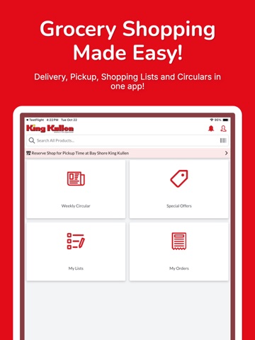 King Kullen iPad screenshot