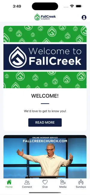Fall Creek Church screenshot 1