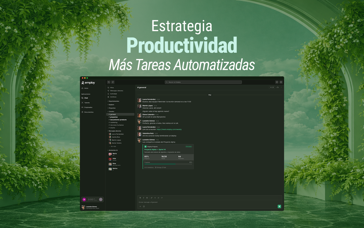 Employ screenshot 9