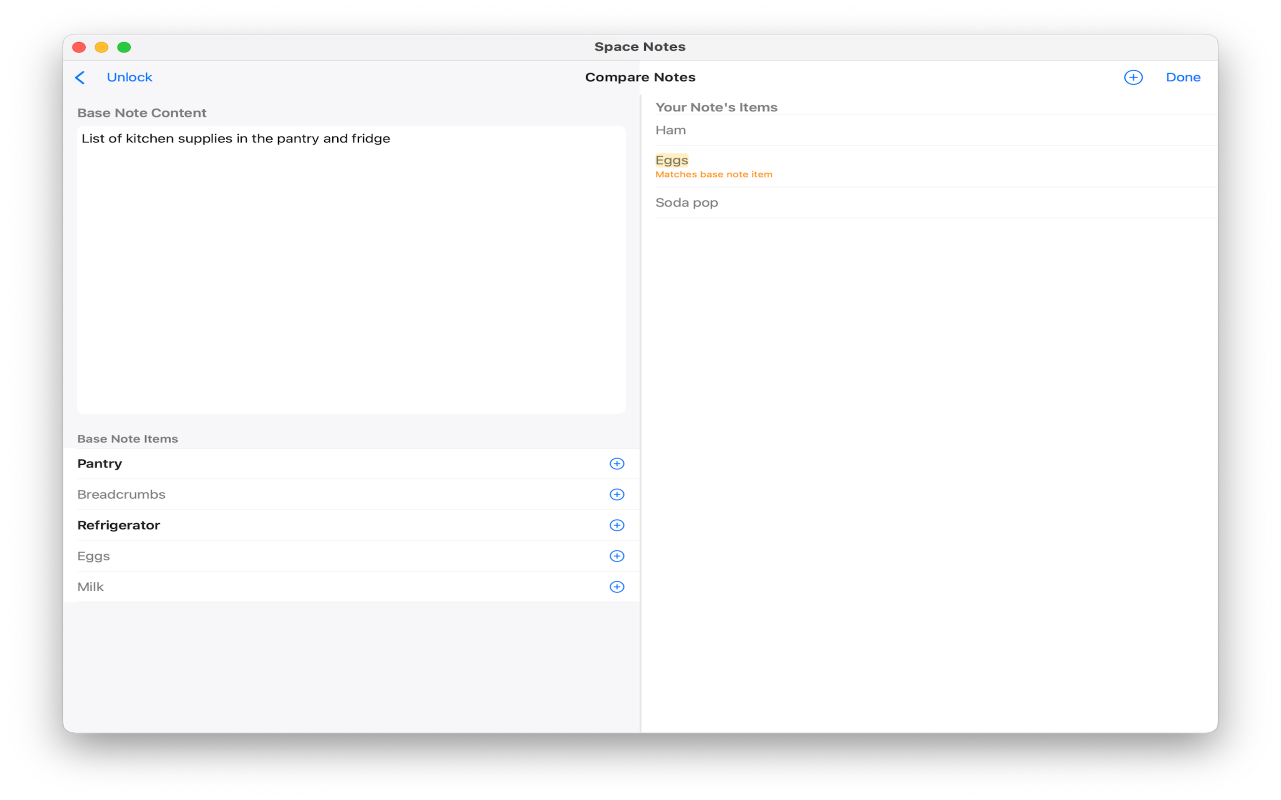 Space Notes - Note Editor