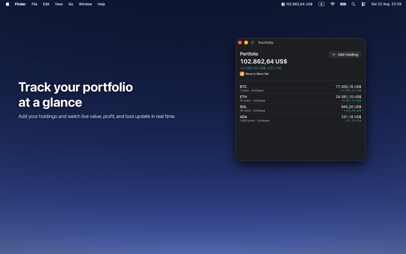 Bitcoin Expert: Crypto Tracker app screenshot 2