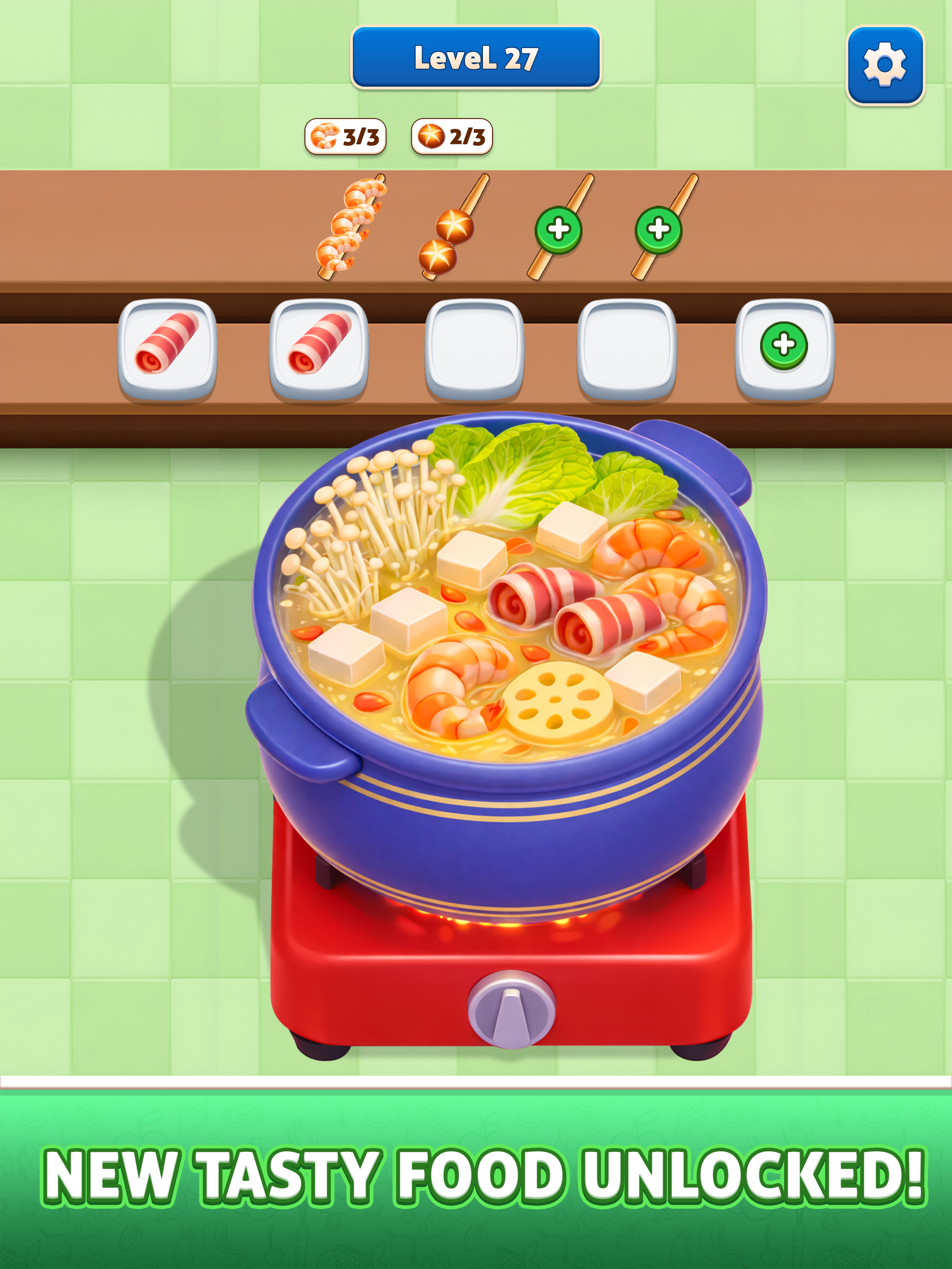Hot Pot Food: Sorting Puzzle