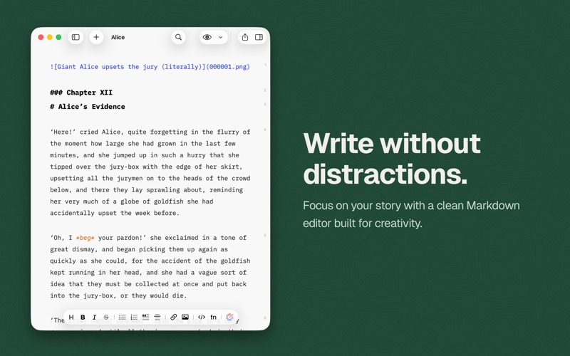 App screenshot