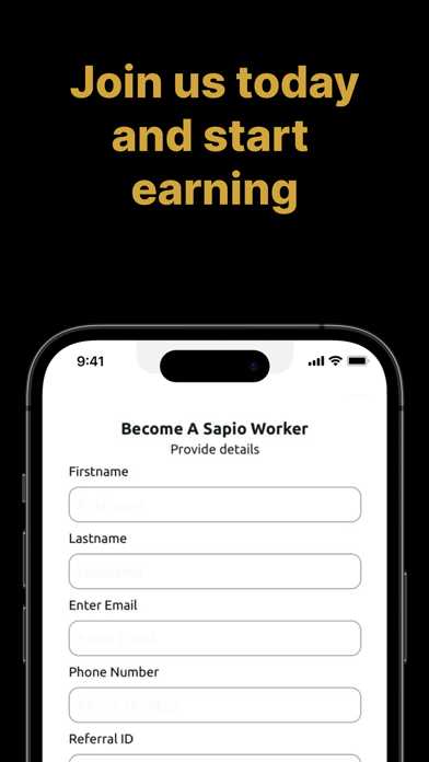 SapioWorkers -Work & Earn More iPhone screenshot 7 - Business app