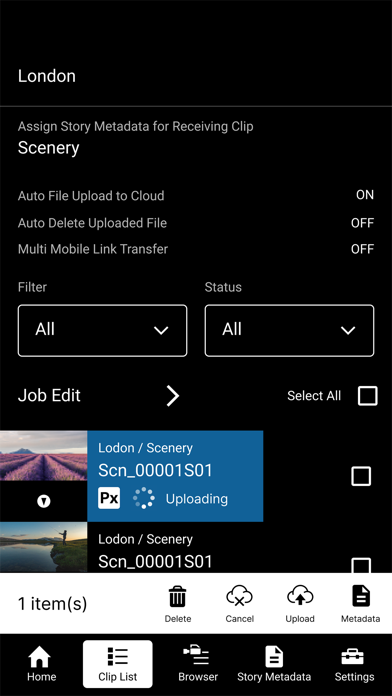 Sony | Creators' App for ENT Screenshot