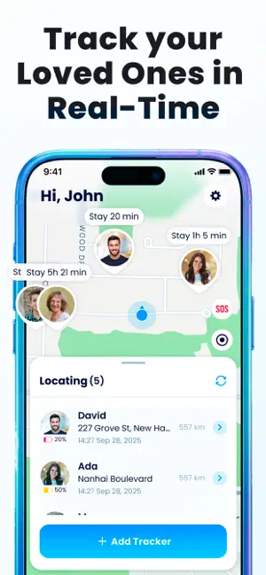 Phone Tracker: Always Close iPhone screenshot 2