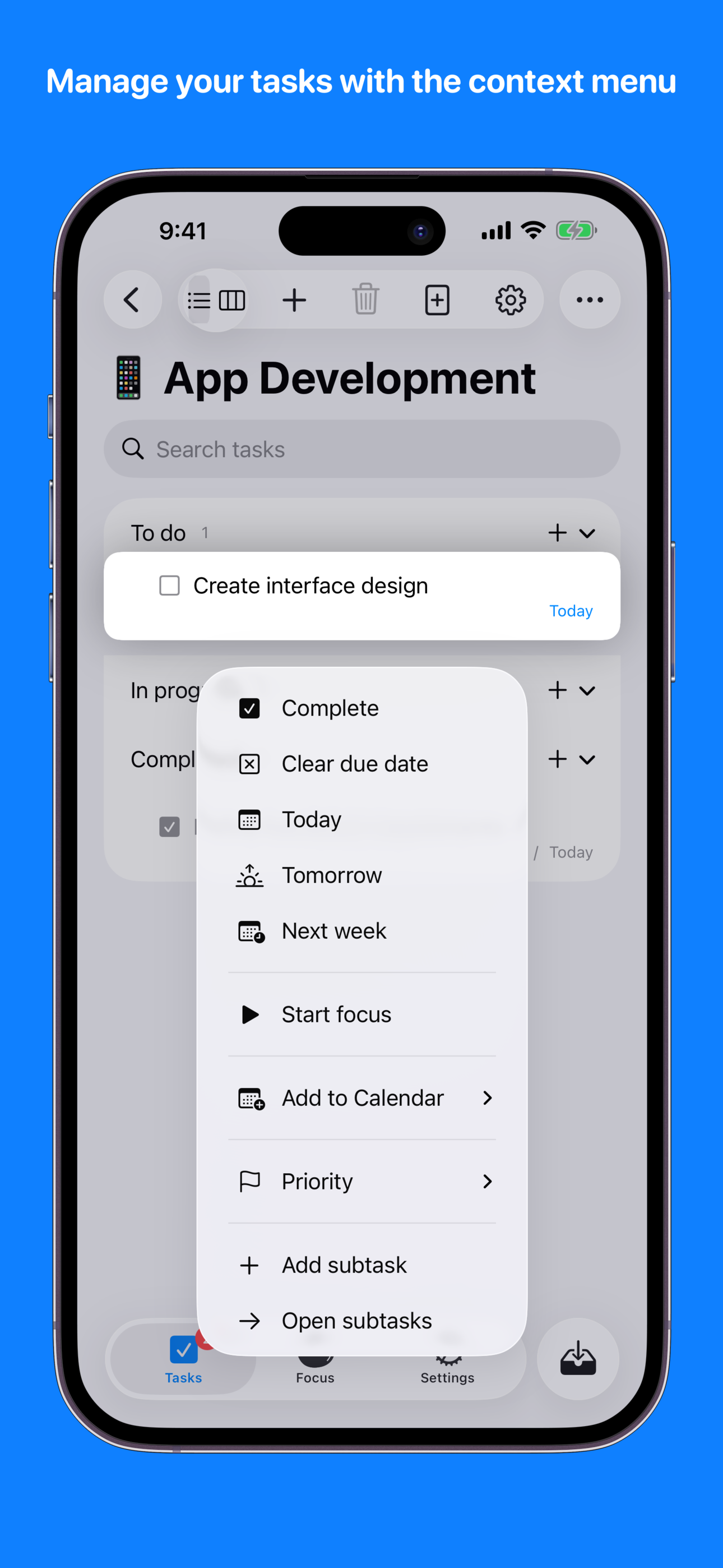 PomPadDo: task manager screenshot 6