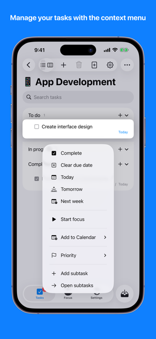PomPadDo: task manager Screenshot 6 of 7