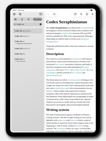 Omnipedia—Offline Encyclopedia ipad screenshot 3
