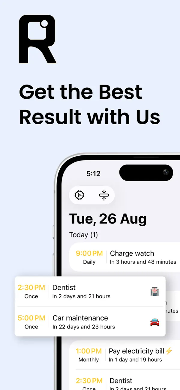 #1. Engramr - Reminders & Alarms (iOS) Με: Egzon Pllana