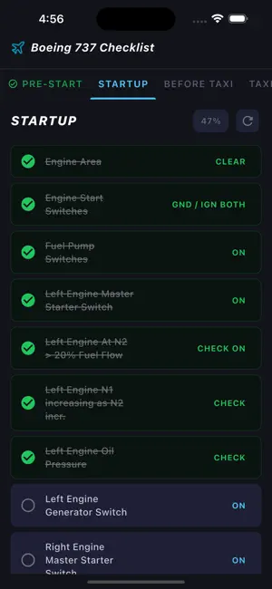 Boeing 737 Checklist screenshot 4