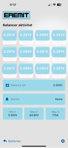 EREMIT BMS screenshot