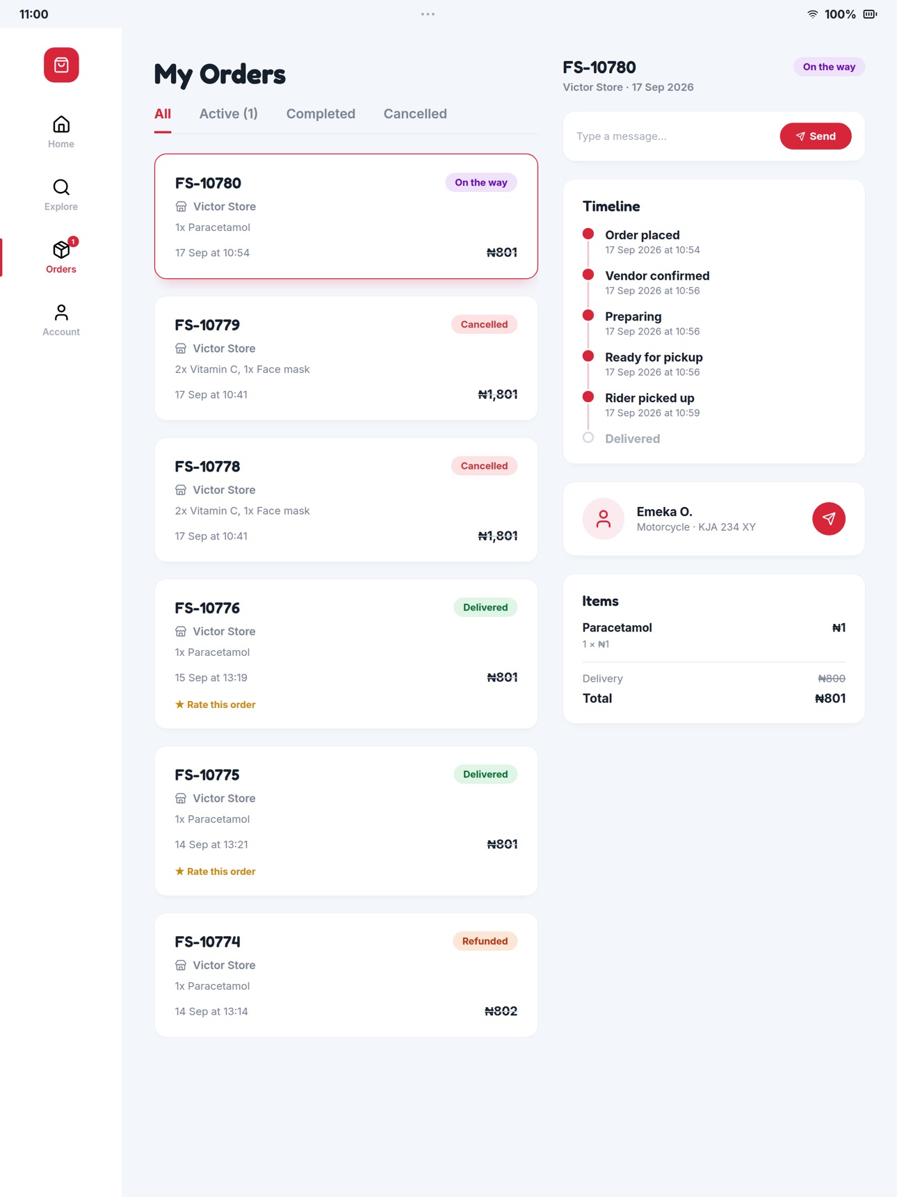 Screenshot 12 of Fastro Delivery,
