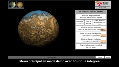 Screenshot #3 pour GlobeViewer Mars