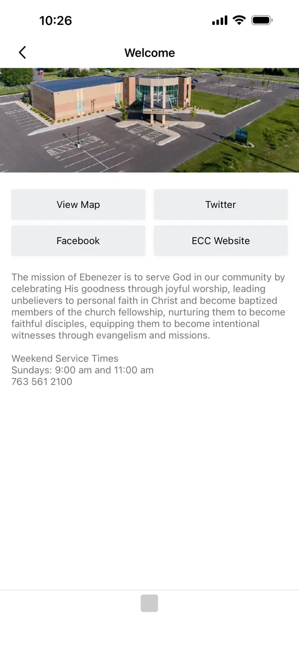 Screenshot #1 pour Ebenezer Community Church