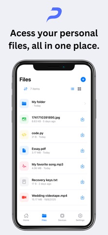 PocketNAS screenshot