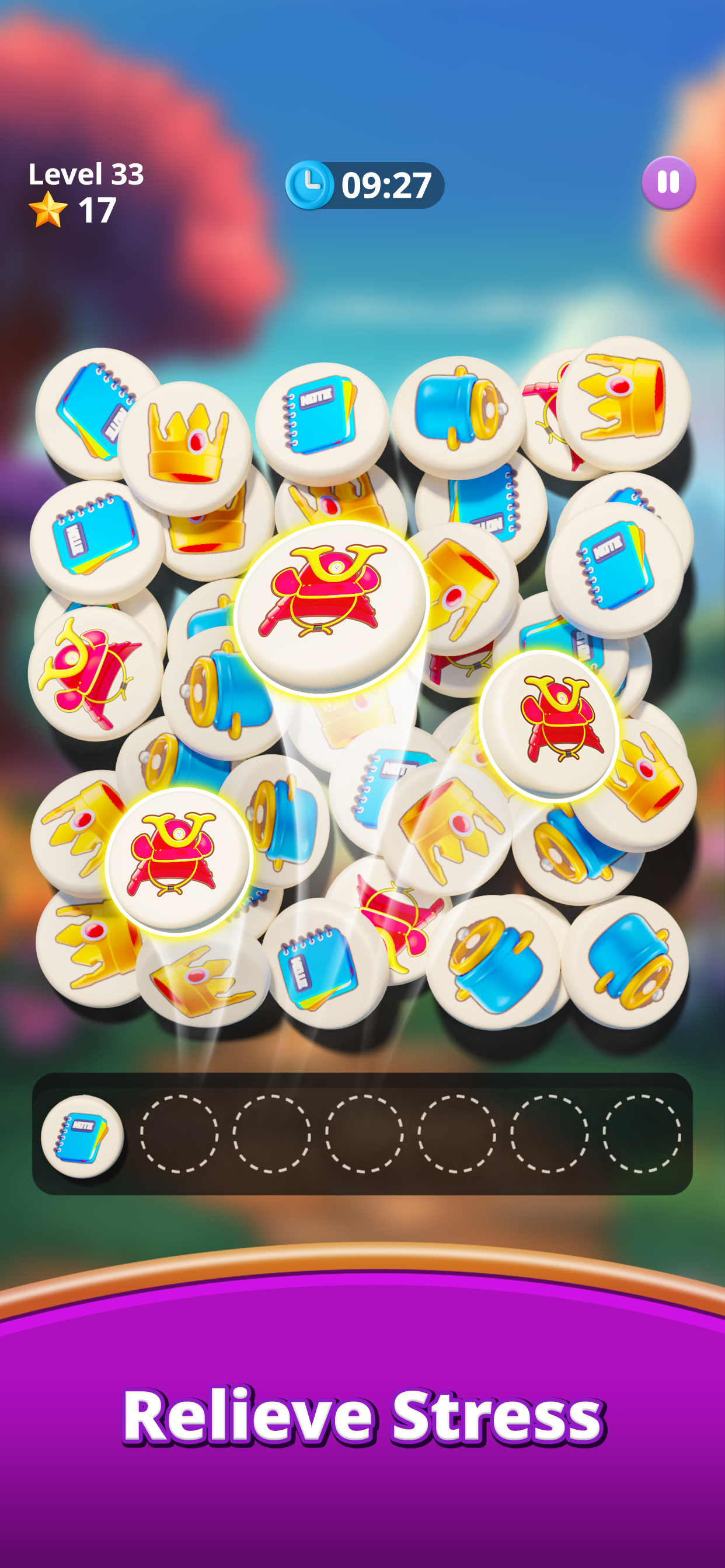 Zen Triple - Tile Match Puzzle