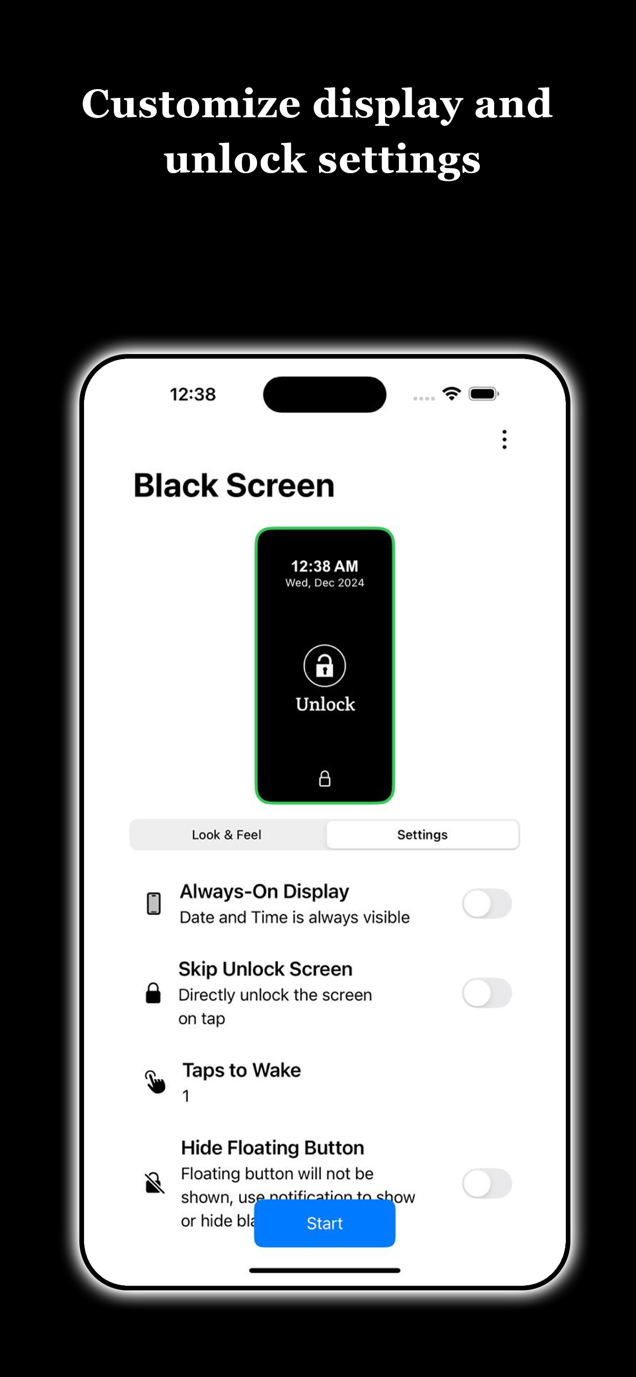 Blacked: Black Screen