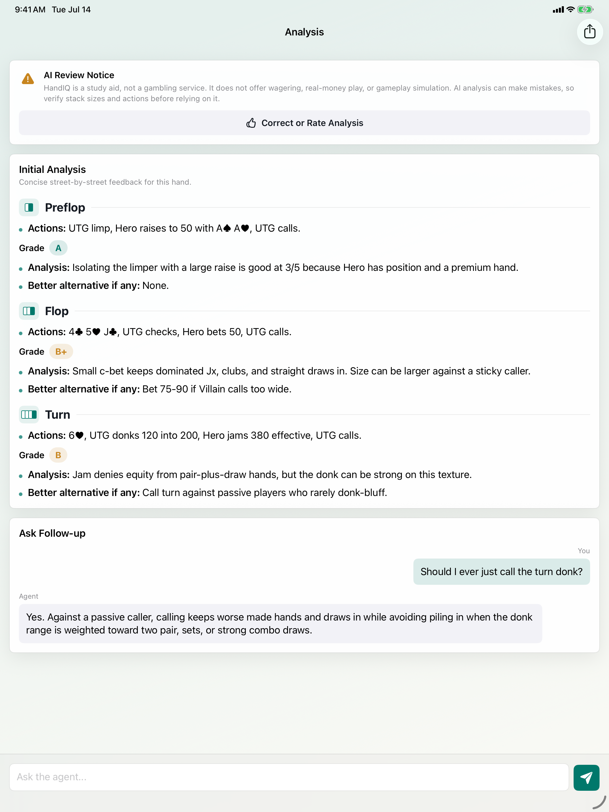 HandIQ screenshot 10