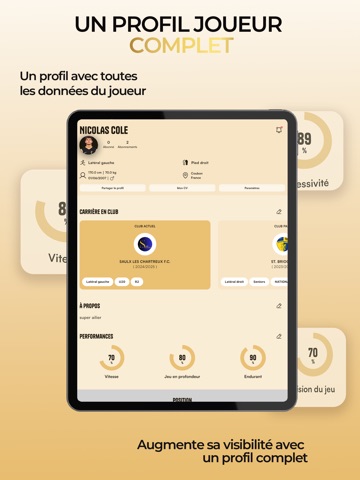 Footsider - Détection Football iPad screenshot 2