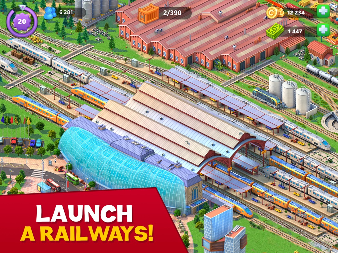 Global City Building Games App voor iPhone, iPad en iPod touch
