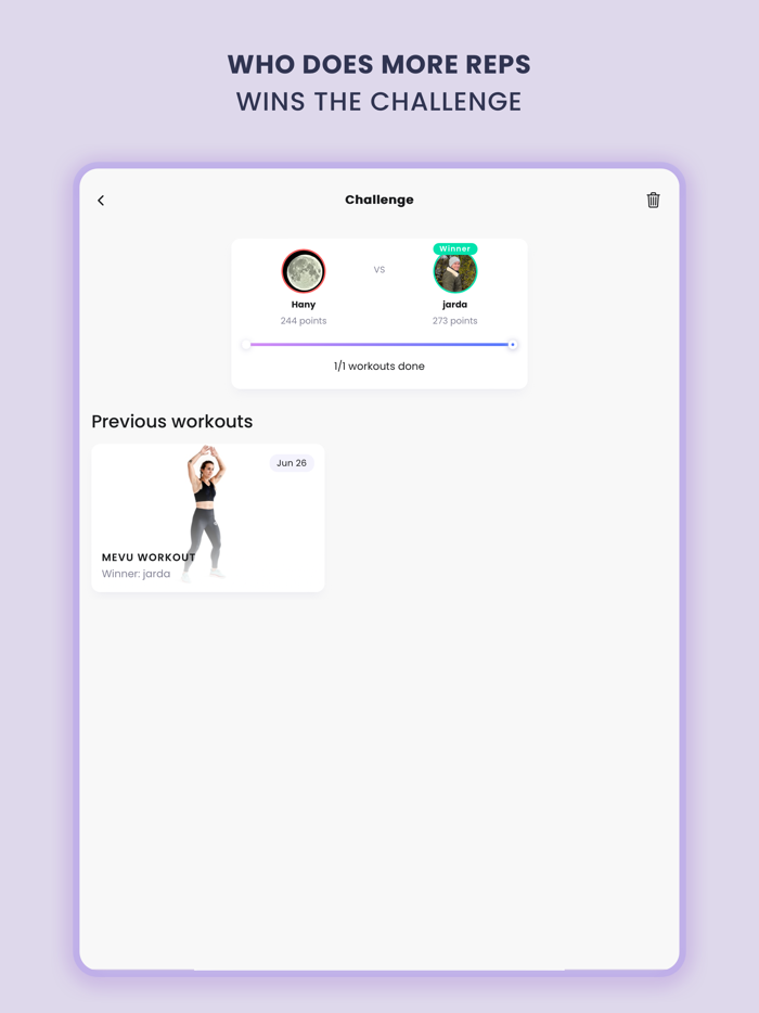 Mevu - Fitness Challenges