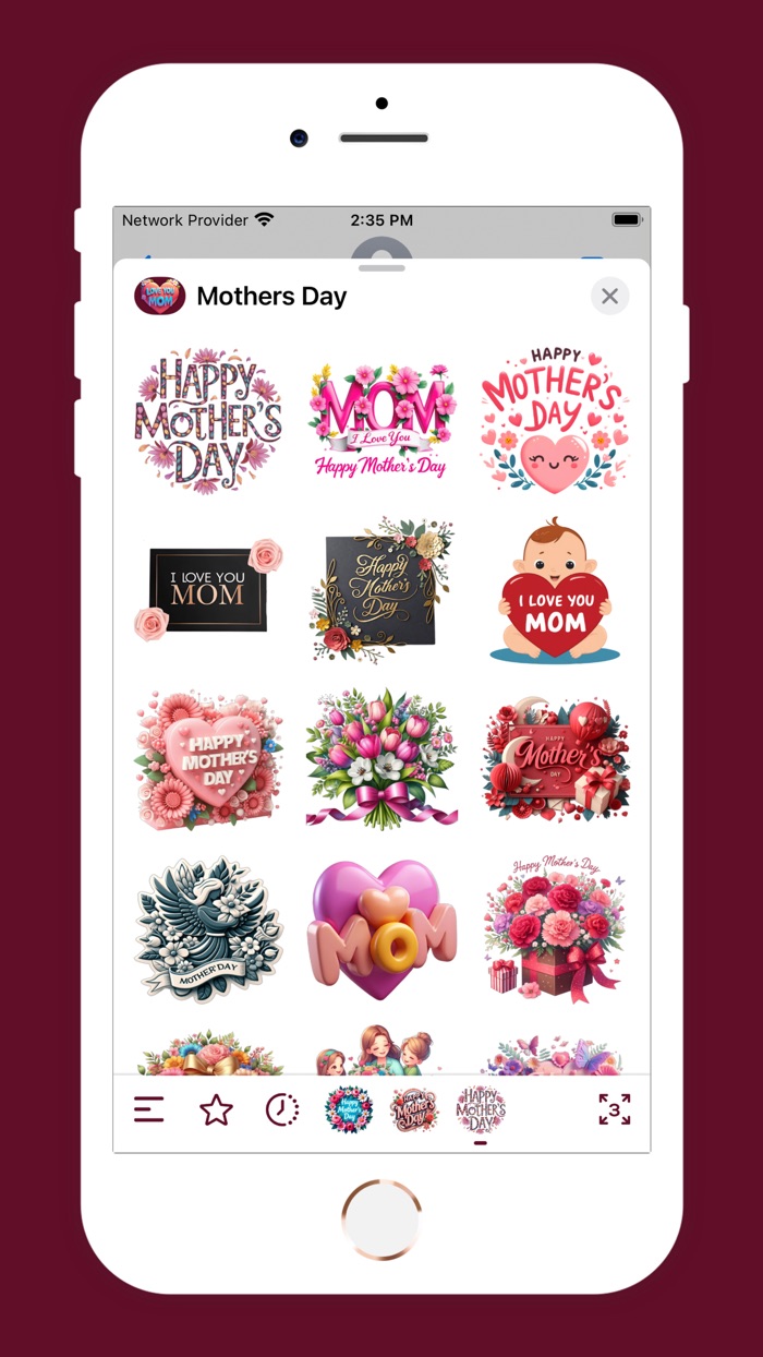 Mothers Day Pure Floral Wraps