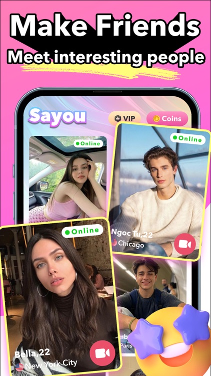 Sayou-Video Call&Live Chat