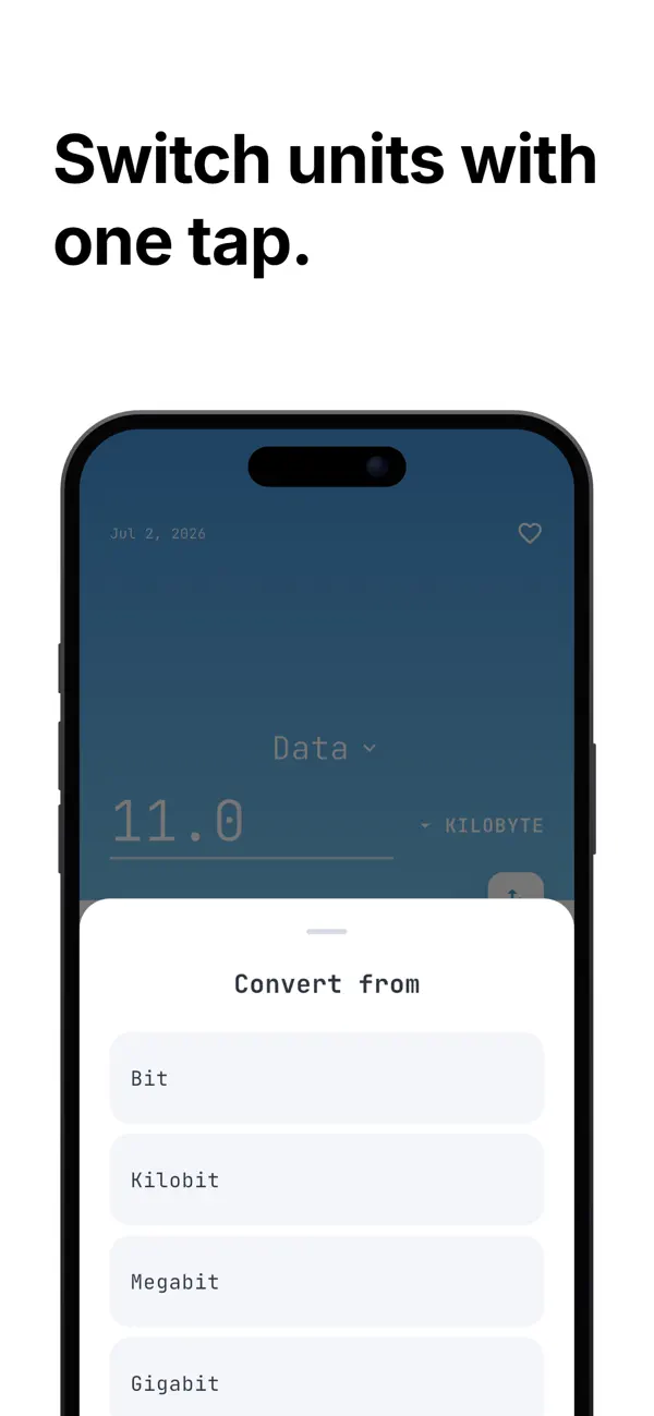 Screenshot #3 pour Unit Converter: Univerter