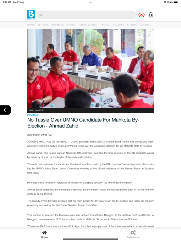 Screenshot #5 pour BERNAMA
