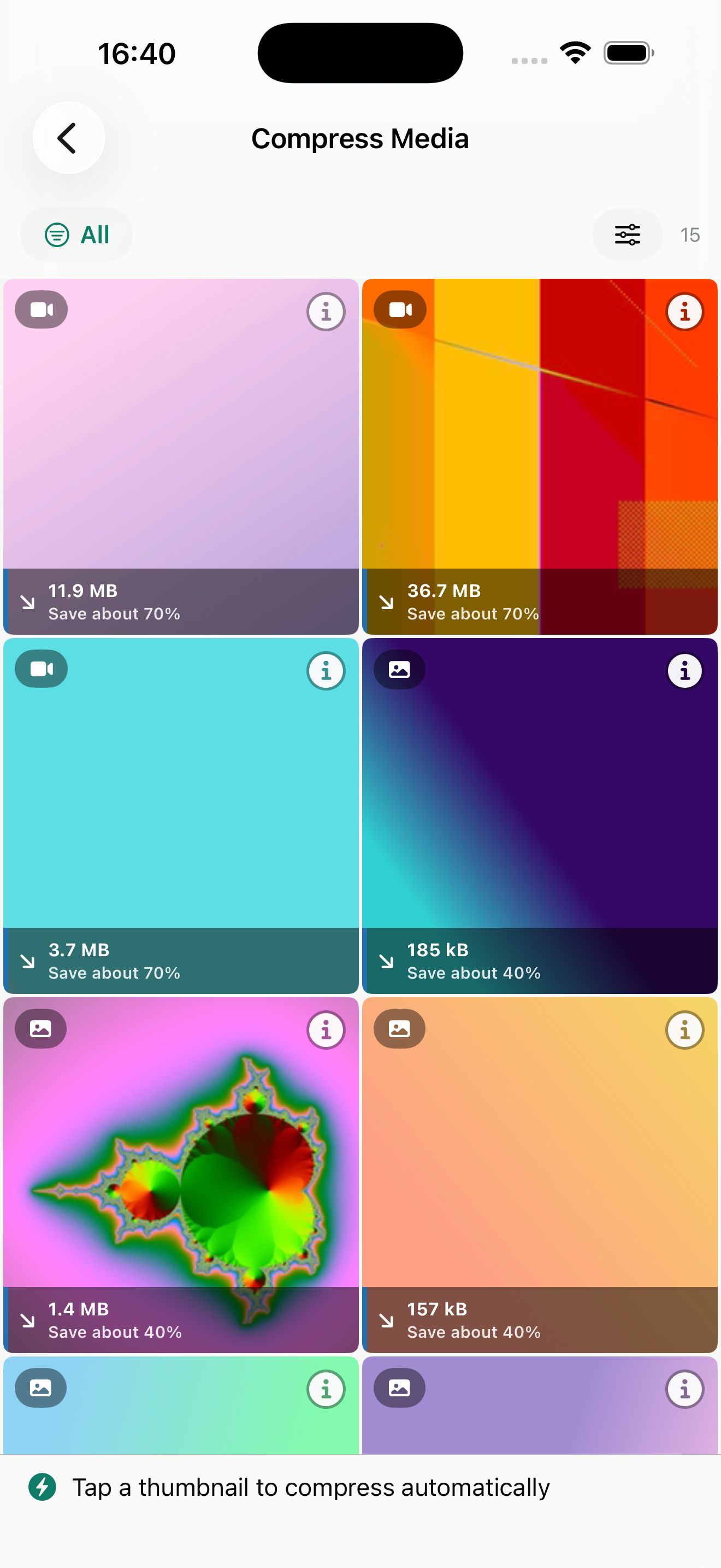 Slim: Photo & Video Compressor screenshot 3