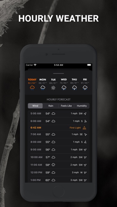 Milkweed: Hunting Weather iPhone screenshot 4