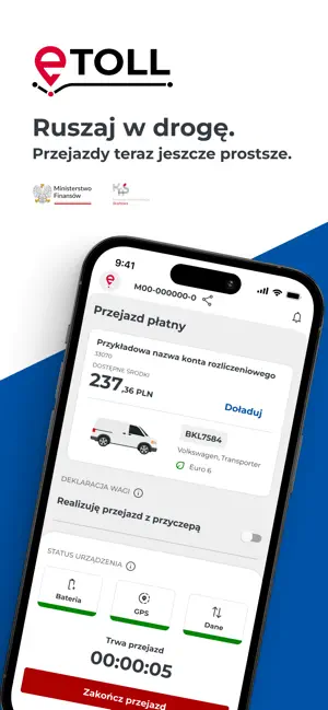 e-TOLL PL iPhone screenshot 1