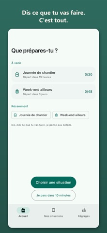 AllSet – Prêt à partir screenshot 2