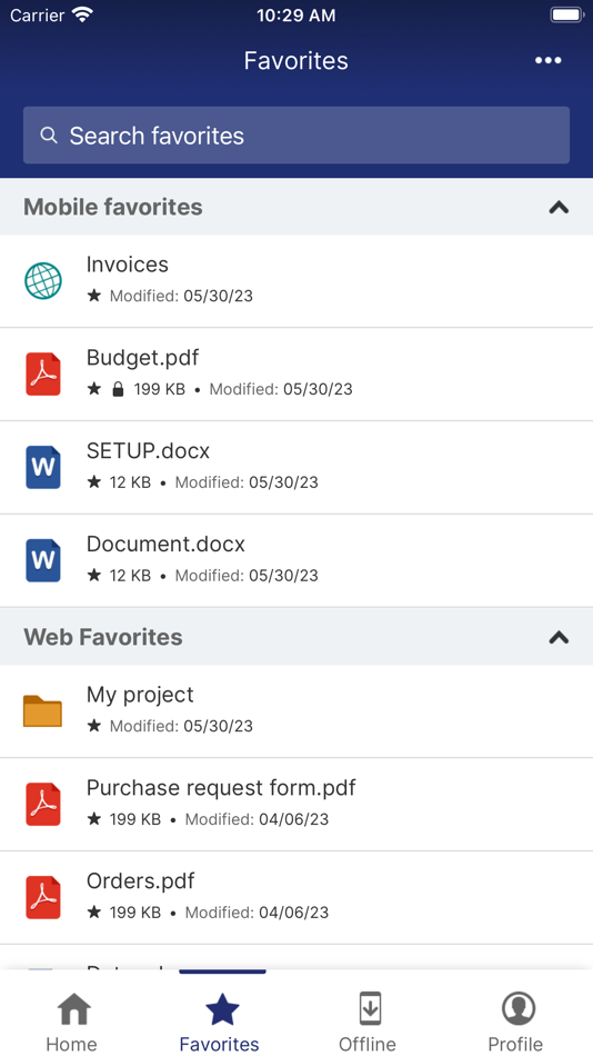 #4. OpenText Core Content Mobile (iOS) By: OpenText